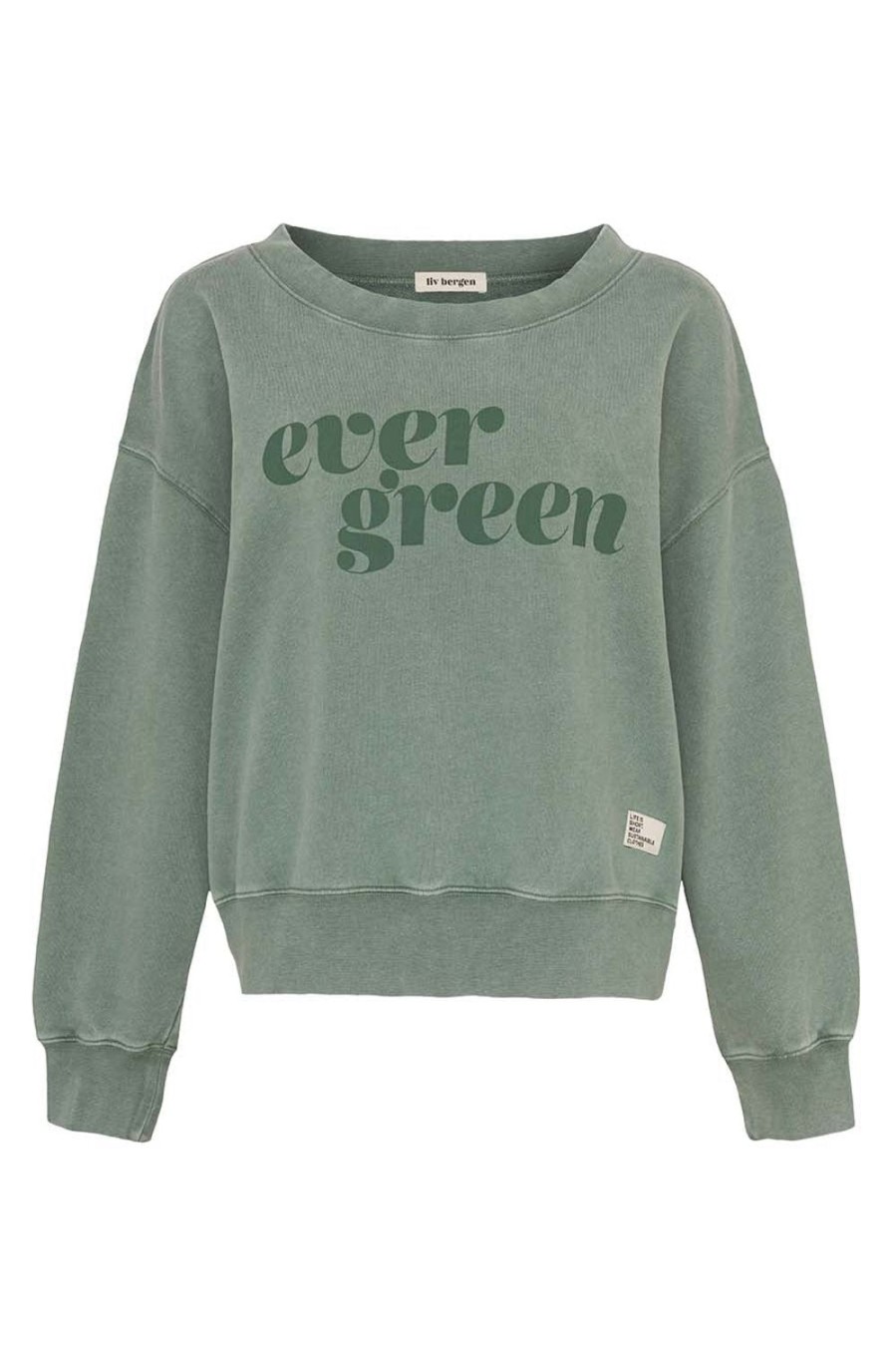 Kleidung liv bergen | Sweater Evergreen In Dusty Green