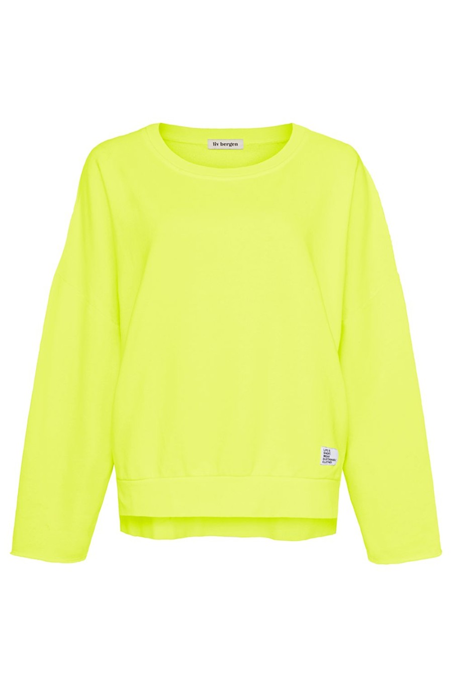 Kleidung liv bergen | Sweater "100% Organic Cotton" In Citronella