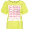 Kleidung liv bergen | T-Shirt Love On Tour In Citronella