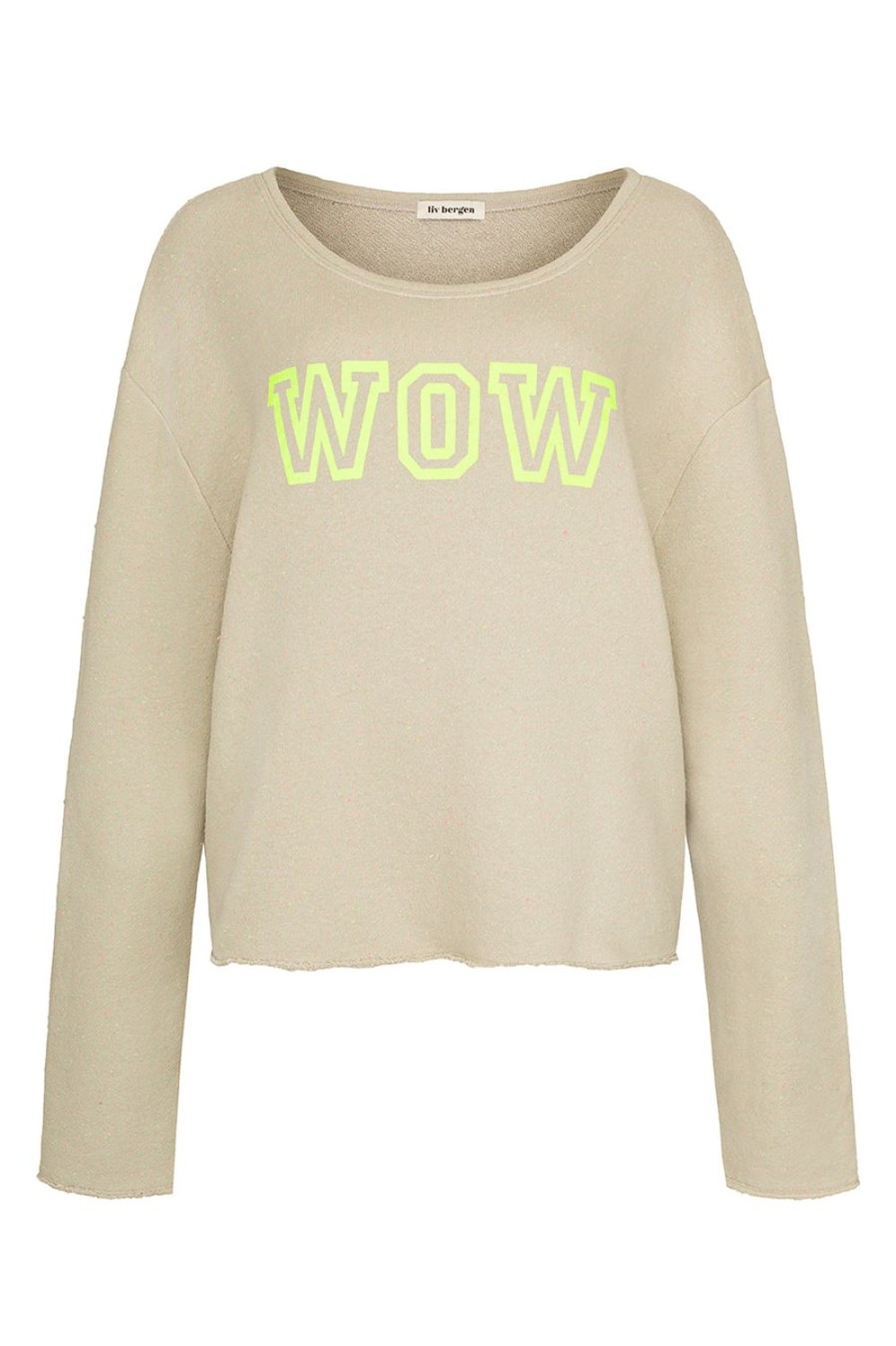 Kleidung liv bergen | Sweater Wow In Sand