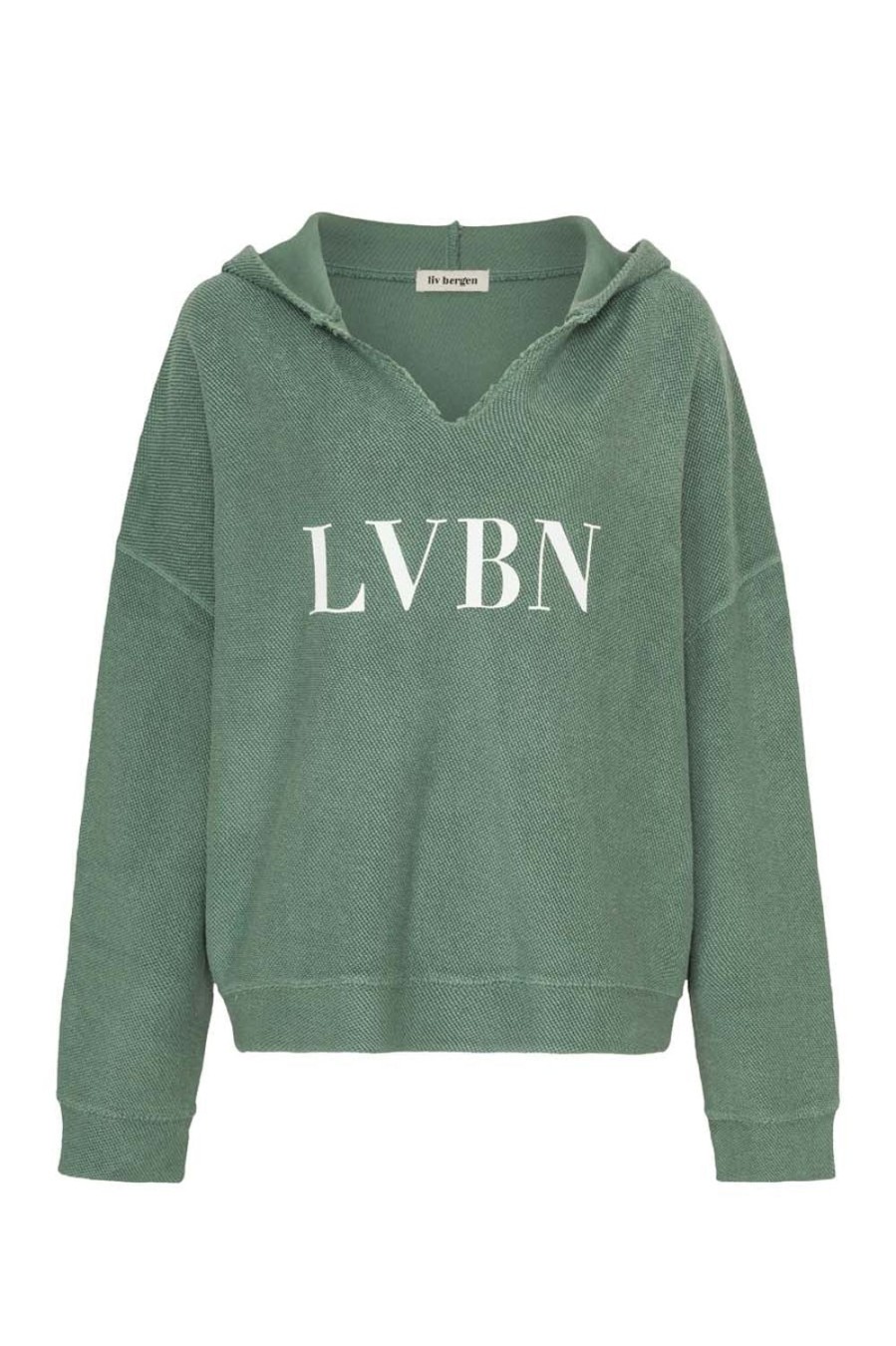 Kleidung liv bergen | Hoodie Buy Less In Dusty Green