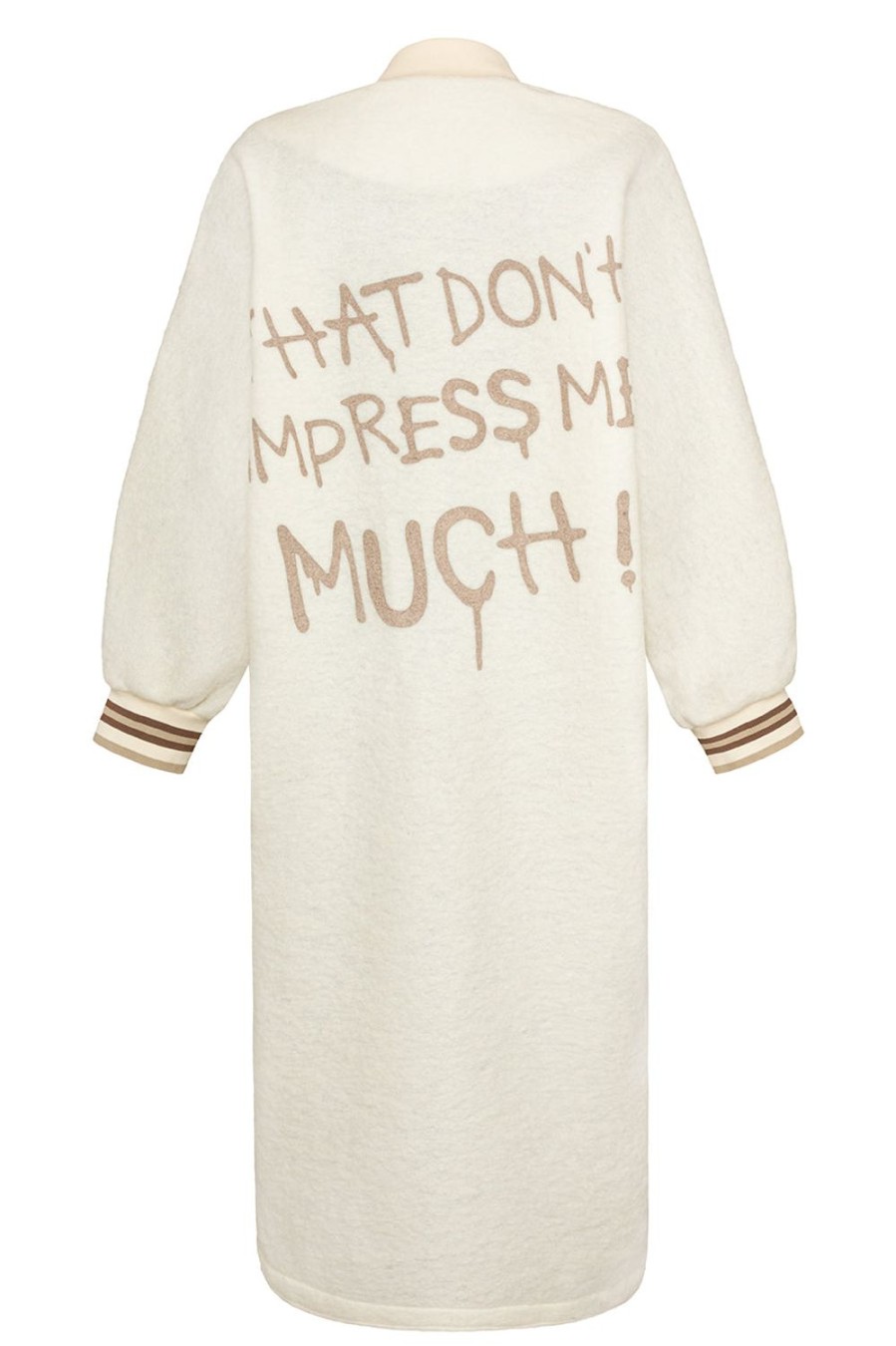 Kleidung liv bergen | Mantel "That Don'T Impress Me Much" In Creme