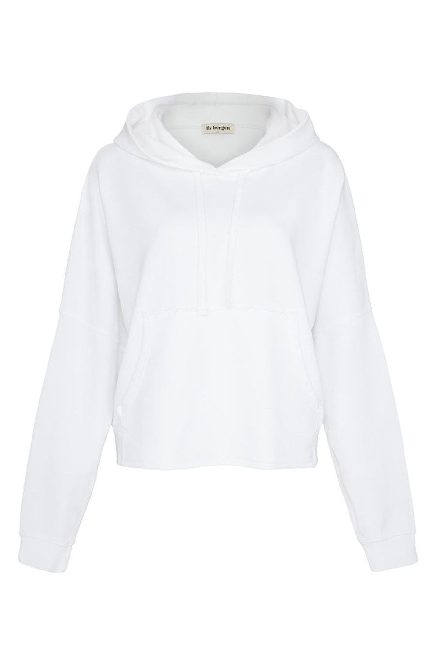 Kleidung liv bergen | Hoodie Cropped In Optic White