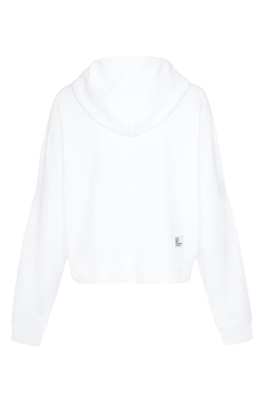 Kleidung liv bergen | Hoodie Cropped In Optic White