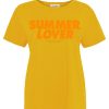 Kleidung liv bergen | T-Shirt Summer Lover In Golden Palm