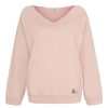 Kleidung liv bergen | V-Sweater "100% Organic Cotton" In Powder