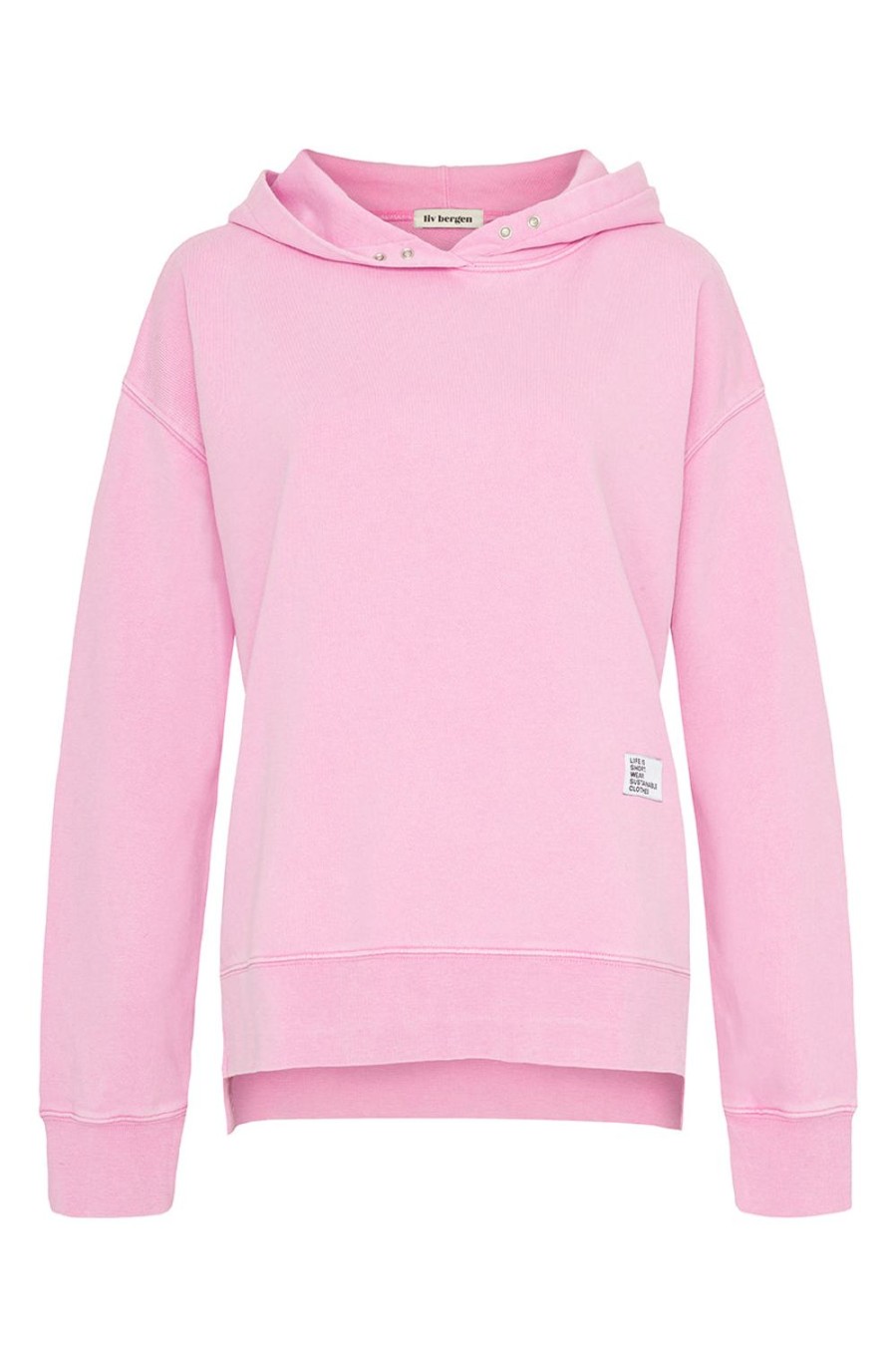 Kleidung liv bergen | Hoodie "100% Organic Cotton" In Girly Pink