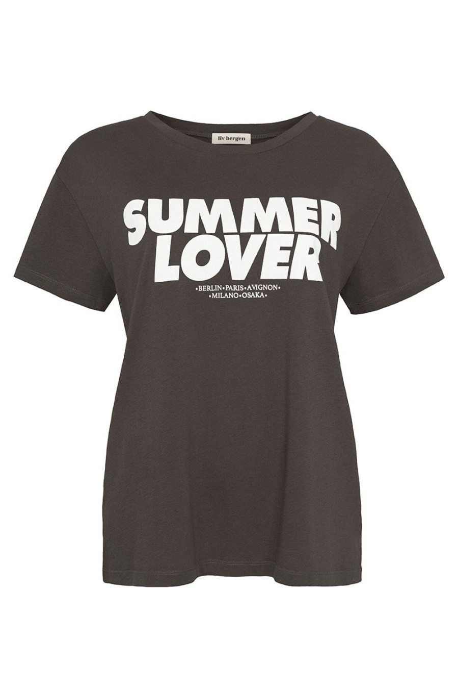 Kleidung liv bergen | T-Shirt Summer Lover In Charcoal