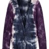 Kleidung liv bergen | Jacke Batik In Lilac Tie Dye