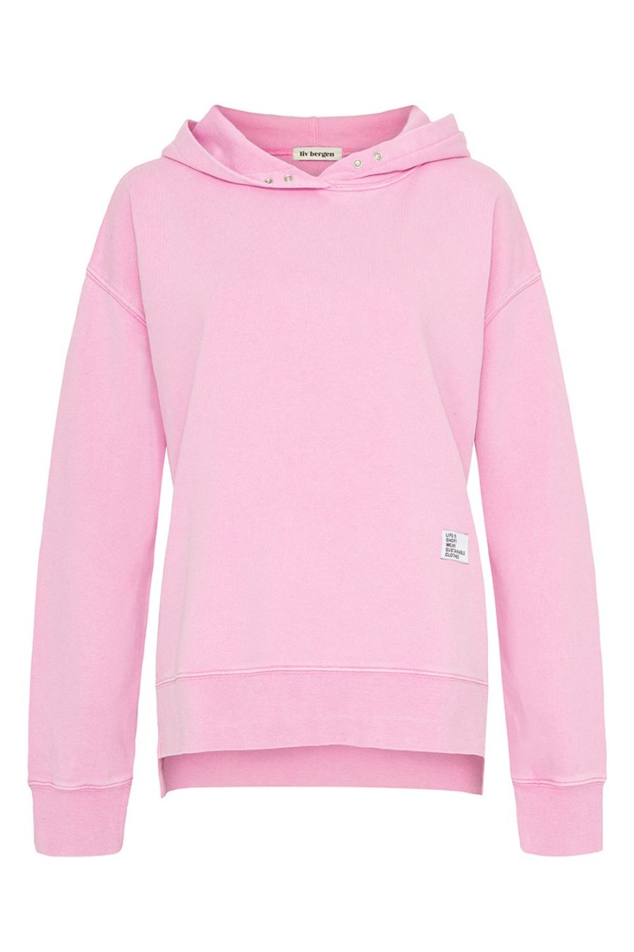 Kleidung liv bergen | Hoodie "100% Organic Cotton" In Girly Pink