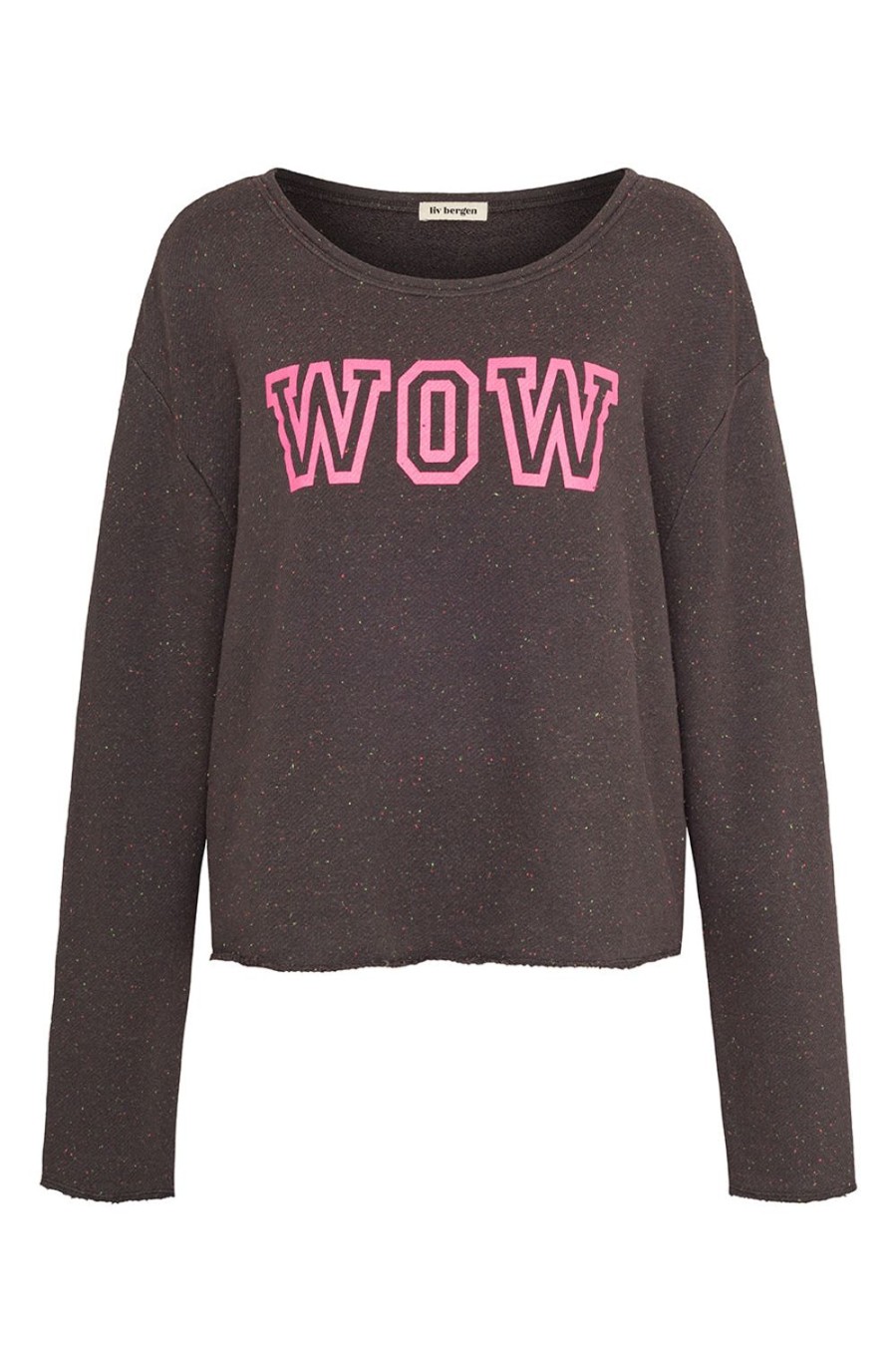 Kleidung liv bergen | Sweater Wow In Asphalt