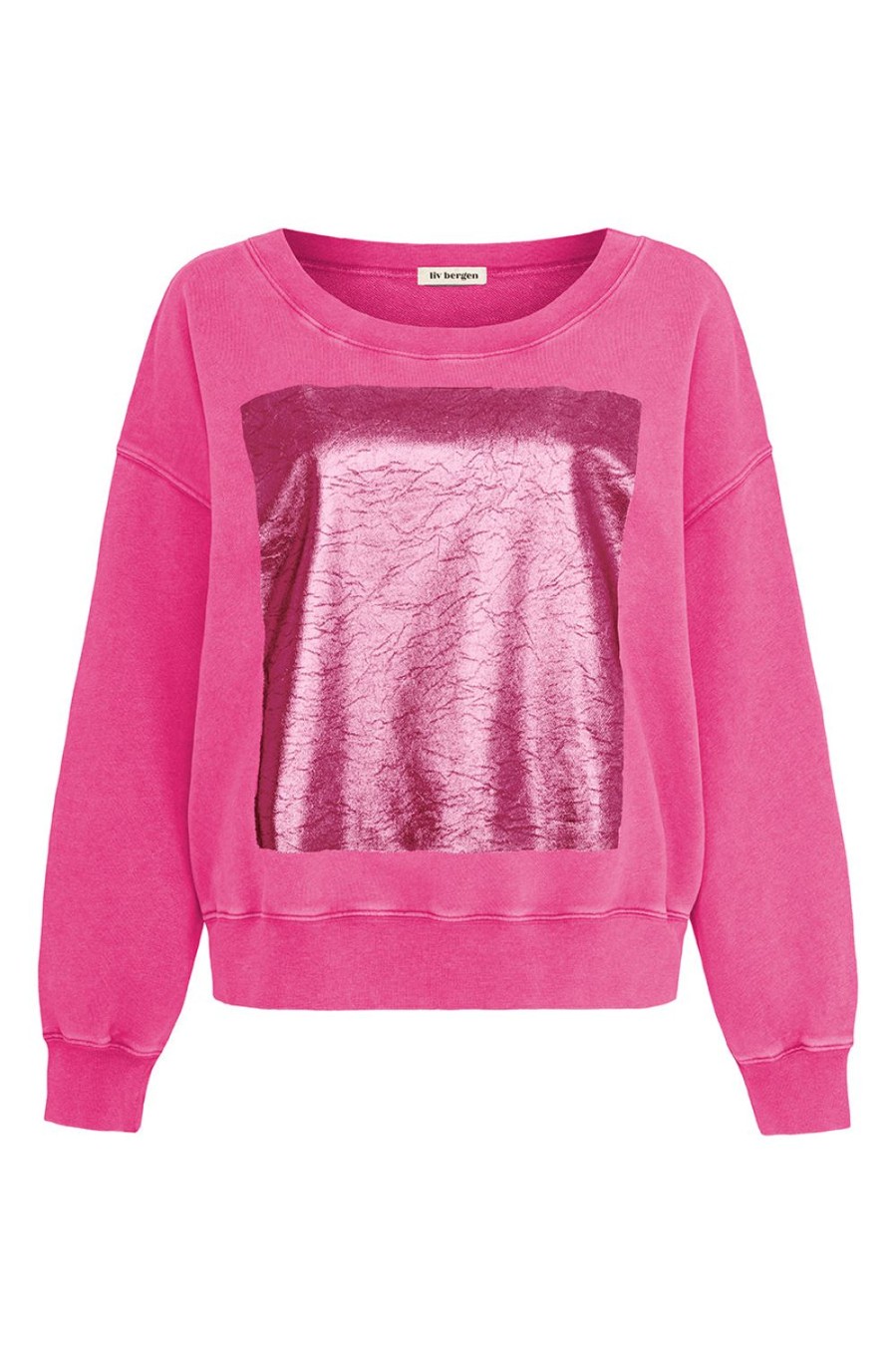 Kleidung liv bergen | Sweater Square "100% Organic Cotton" In Rose