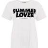 Kleidung liv bergen | T-Shirt Summer Lover In Optic White