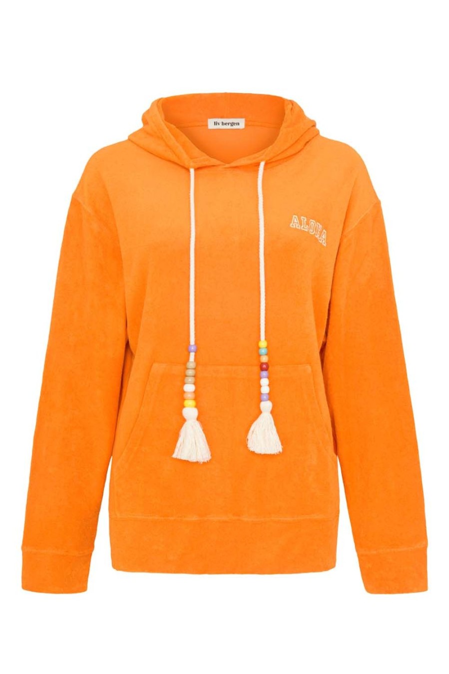 Kleidung liv bergen | Hoodie California In Arancia