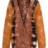 Kleidung liv bergen | Jacke Batik In Brown Tie Dye