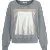 Kleidung liv bergen | Sweater Square "100% Organic Cotton" In Stormy