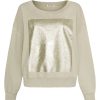 Kleidung liv bergen | Sweater Square "100% Organic Cotton" In Sand