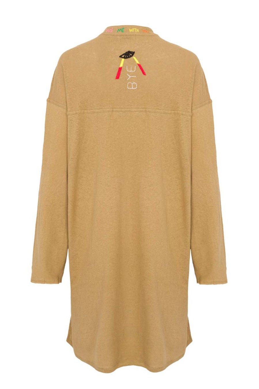 Kleidung liv bergen | Kleid Peace In Hazelnut