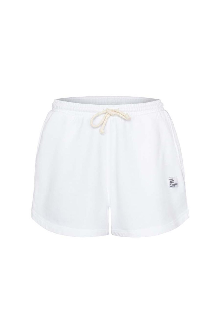 Kleidung liv bergen | Shorts "100% Organic Cotton" In Optic White