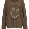 Kleidung liv bergen | Sweater Smiley In Greg Green