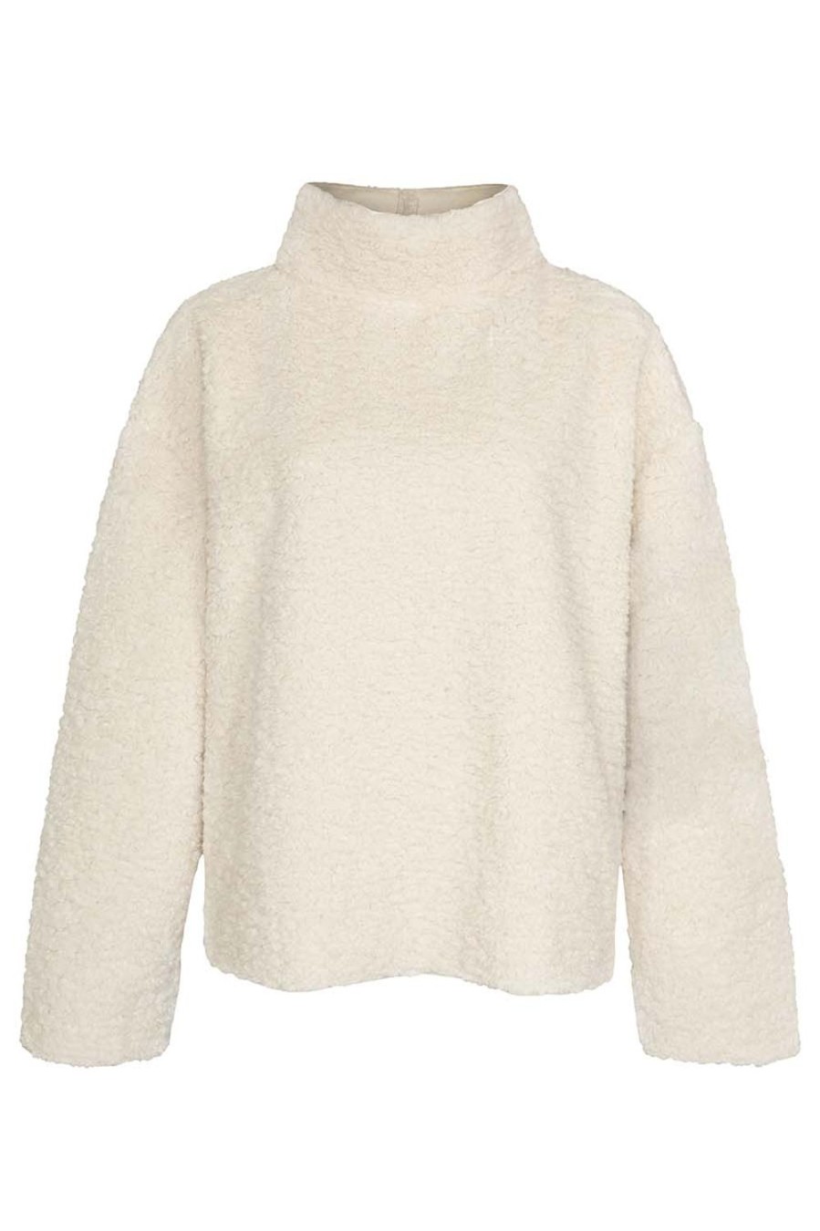 Kleidung liv bergen | Sweater Teddy No Print In Creme