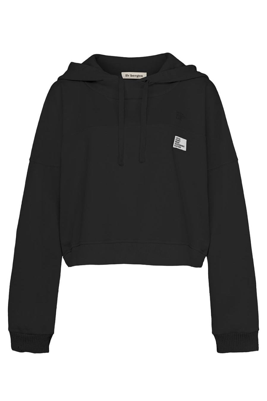 Kleidung liv bergen | Hoodie Organic In Black