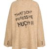 Kleidung liv bergen | Jacke "That Don'T Impress Me Much" In Sand