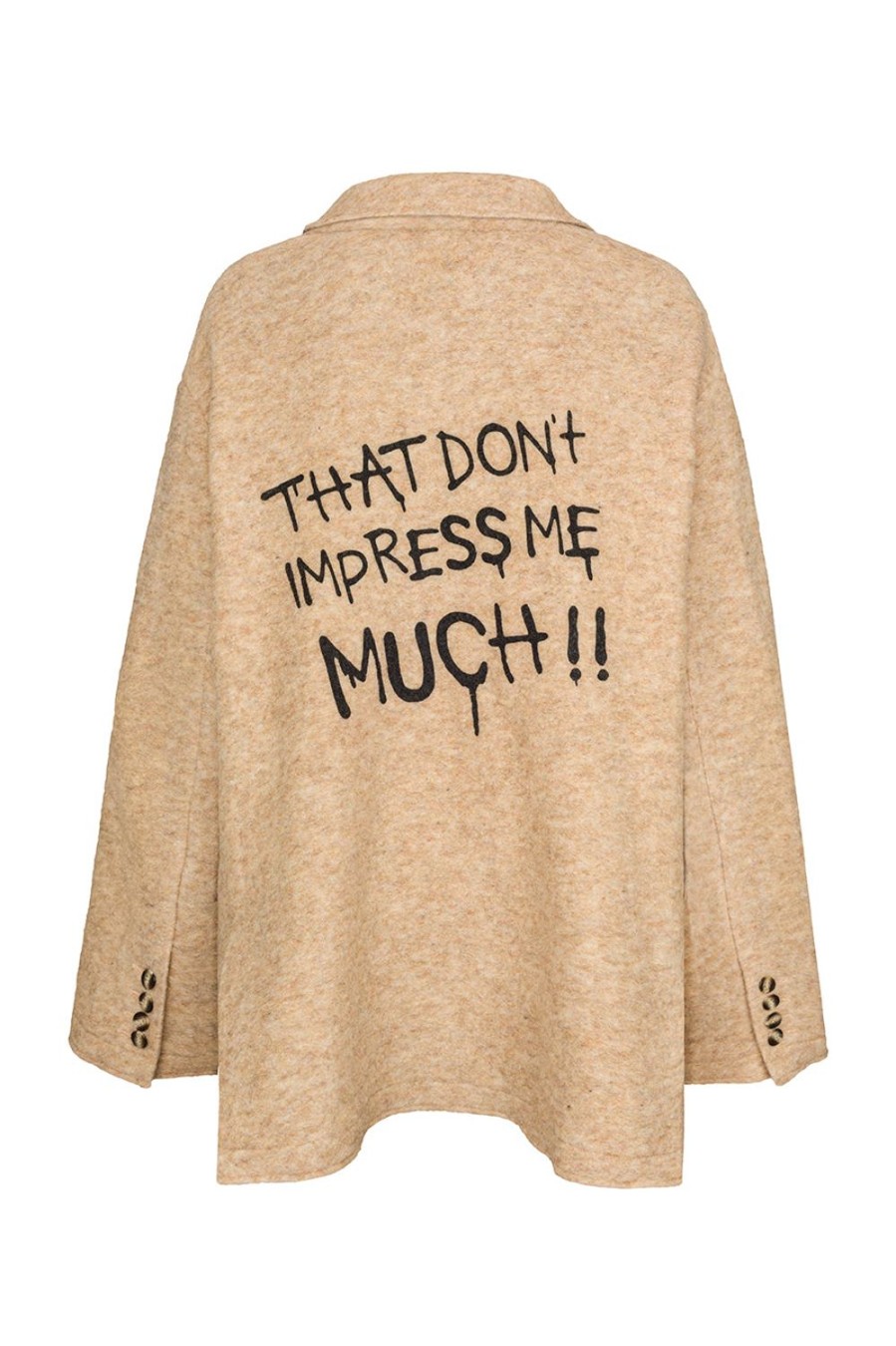 Kleidung liv bergen | Jacke "That Don'T Impress Me Much" In Sand