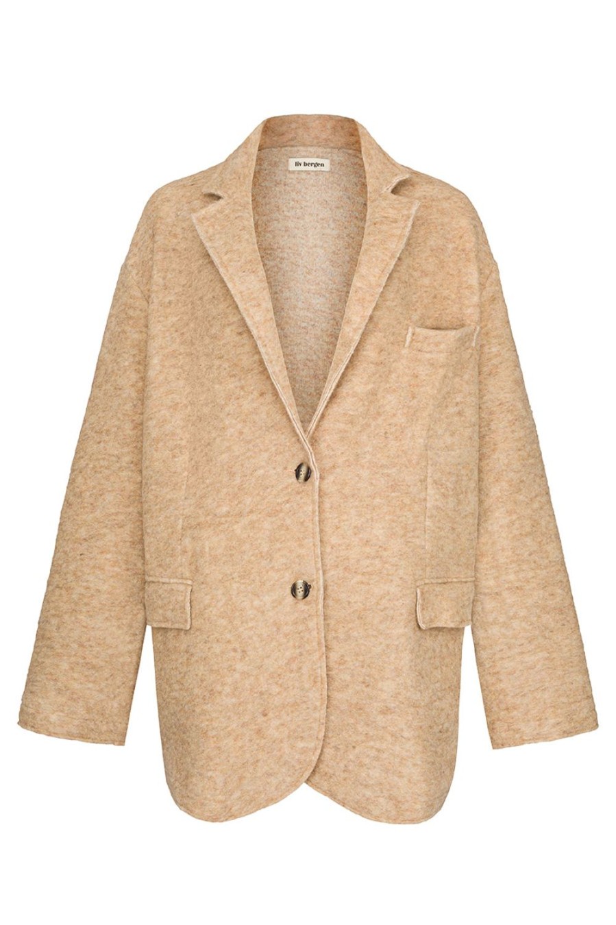 Kleidung liv bergen | Jacke "That Don'T Impress Me Much" In Sand