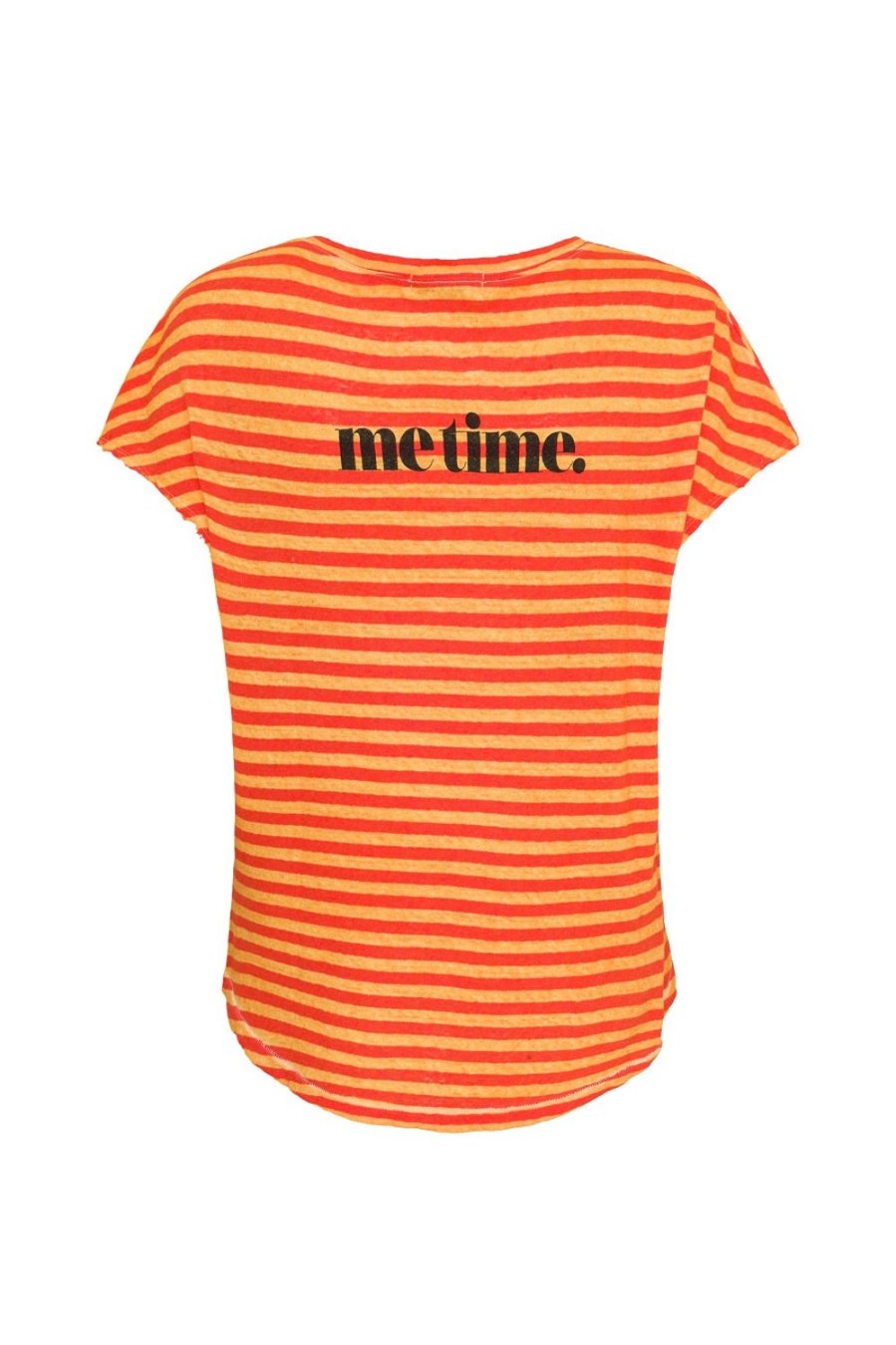 Kleidung liv bergen | T-Shirt Stripe In Coral