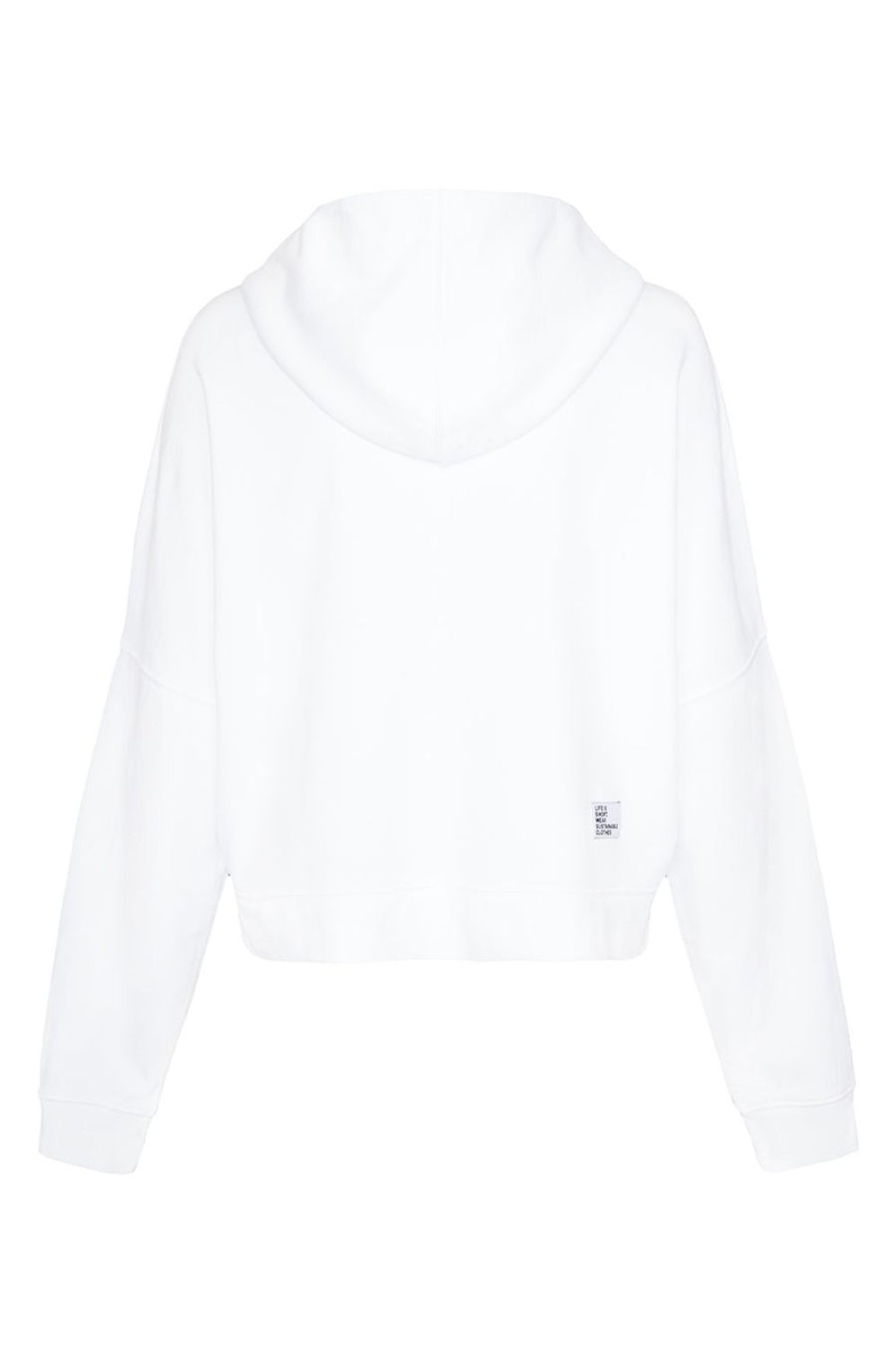 Kleidung liv bergen | Hoodie Cropped In Optic White