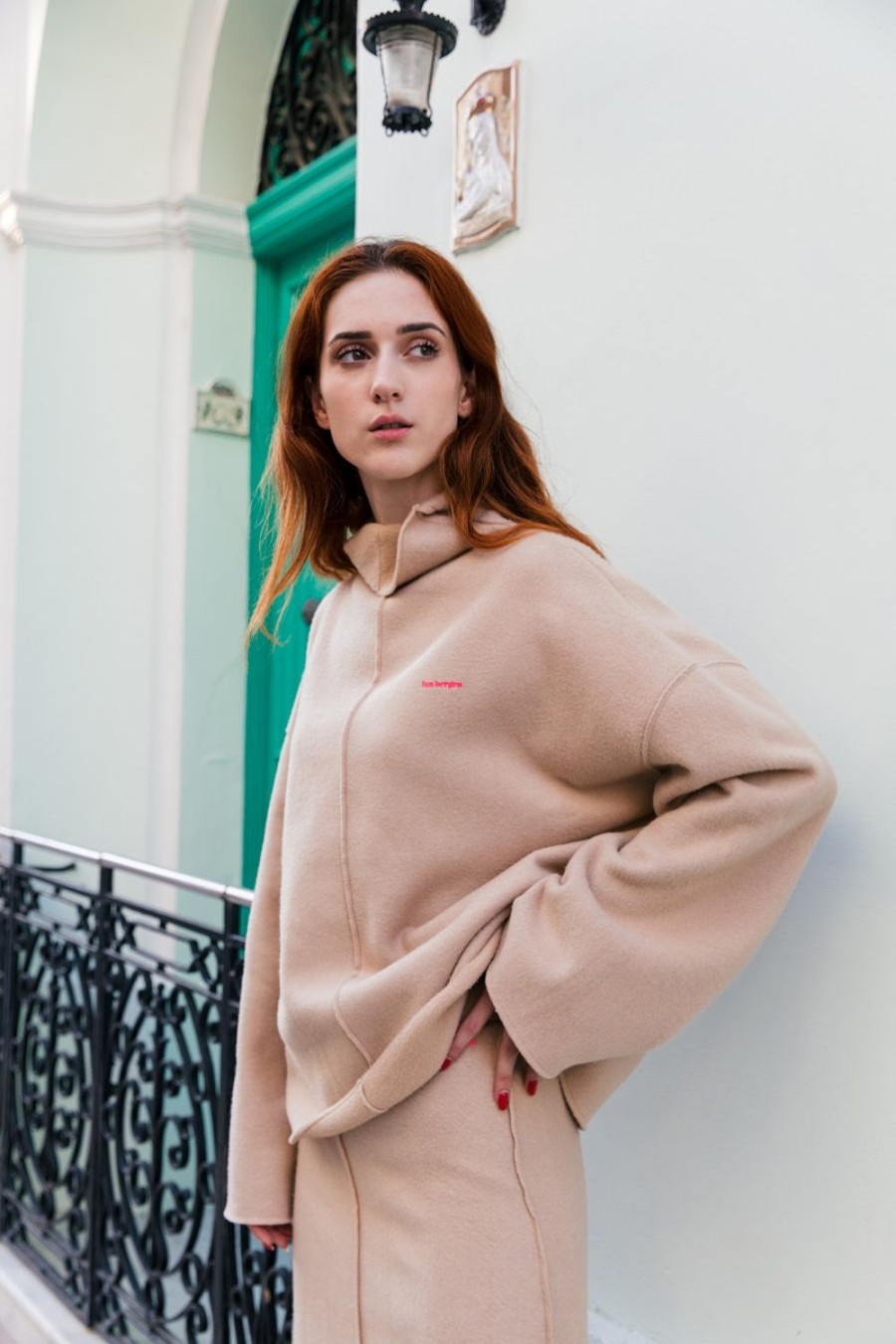 Kleidung liv bergen | Sweater Cozy In Camel