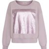 Kleidung liv bergen | Sweater Square "100% Organic Cotton" In Lilac